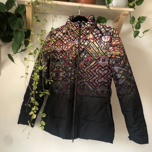 Psychedelic ski jacket - Picture 6 of 7